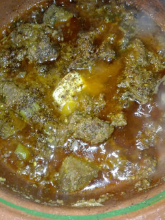 A picture of Beef Makknii Handi.