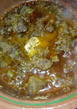 A picture of Beef Makknii Handi.