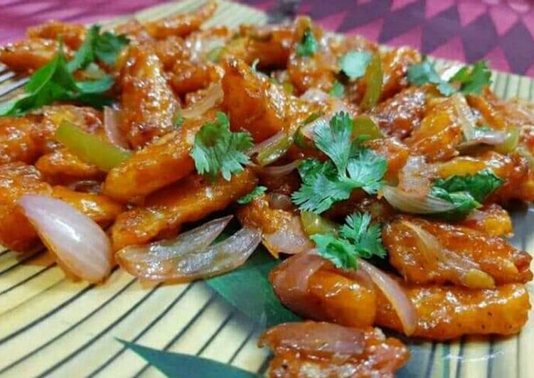 Step-by-Step Guide to Make Delicious Honey chilli potato