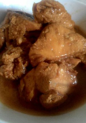 Foto resep Semur ayam tahu