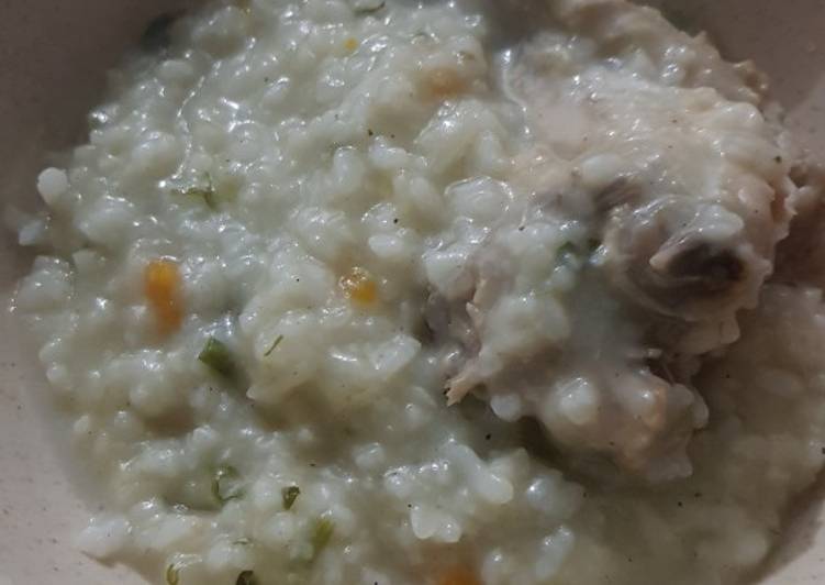 5 Resep: Bubur Gurih Ayam Kampung dari Nasi Kekinian