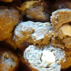 A picture of Turkey Mozzarella Meatballs.