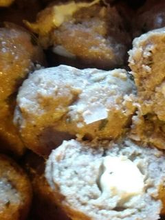 A picture of Turkey Mozzarella Meatballs.