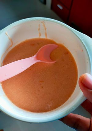 Foto resep Sup kental tomat telur MPASI 6+ bulan