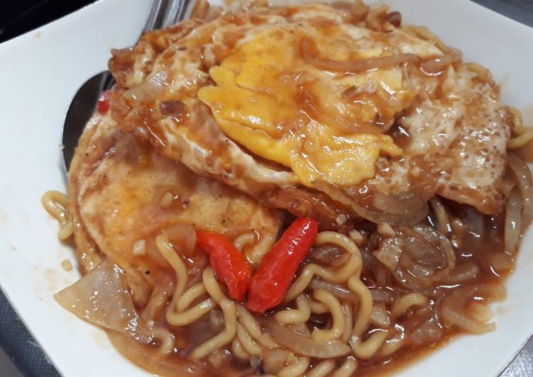 Resep Mie telor ceplok saos tiram yang Sempurna