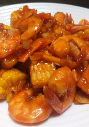 Foto resep 82. Udang Saos Tiram