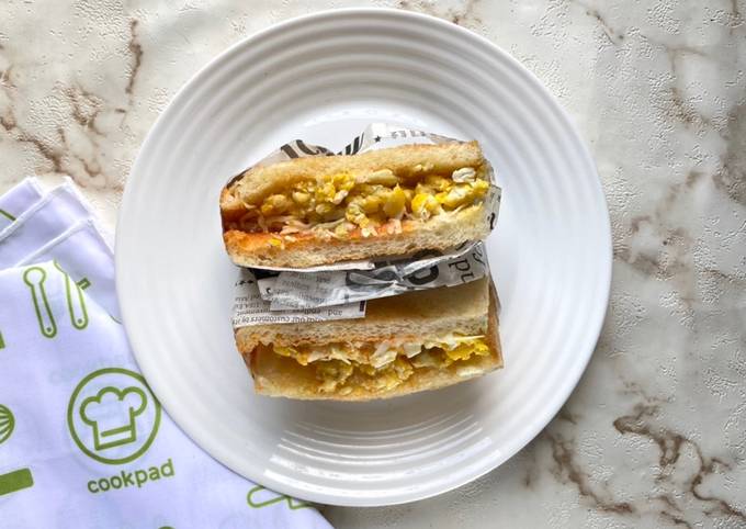 Anti Ribet, Buat Sandwich Toast Ala Cafe Super Simple Yang Sederhana