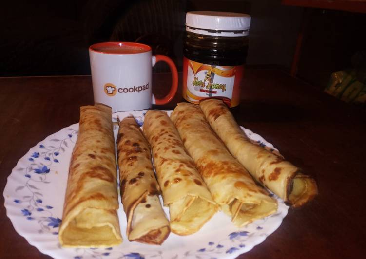 Margarine crepes