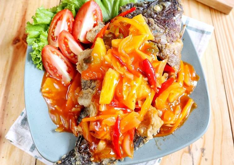Bahan-bahan Nila asam manis yang lezat dan Mudah Dibuat
