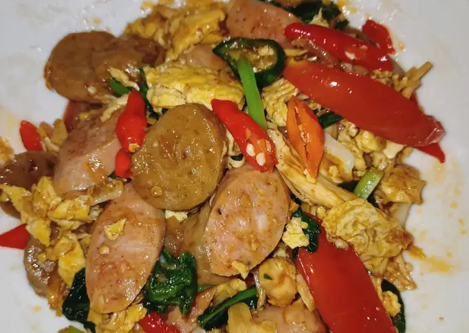 Topping nasi gila