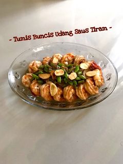 Foto resep Tumis Buncis Udang Saus Tiram