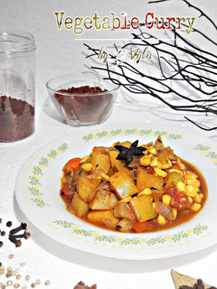 Foto resep Vegetable Curry