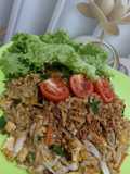 Mie goreng Udon versi glutenfree #ramahcerna