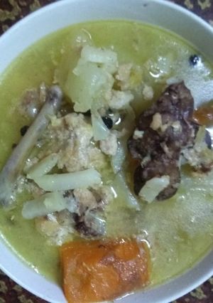 A picture of Chicken stew.