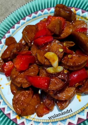 Foto resep Sweet n Sour Sosis Paprika