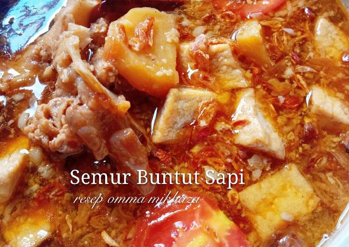 Semur Buntut Sapi