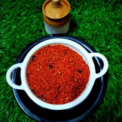 Homemade pickle masala A picture of Homemade pickle masala.