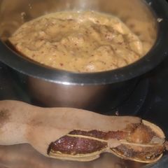A picture of Tamarind chutney.
