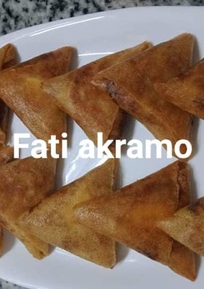 صورة لوصفة بوراك الأعراس بالدجاج بنين روعة 😋