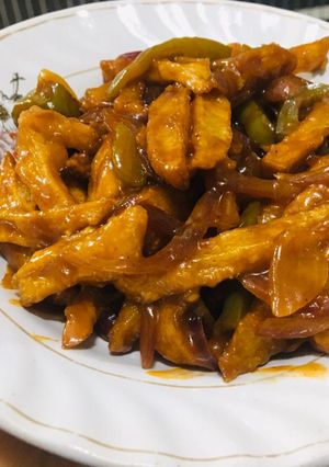 A picture of Fried arbhi.