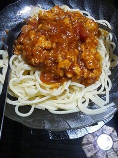 Foto resep Spaghetti saus ayam