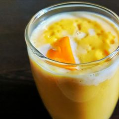 A picture of Mango lassi.