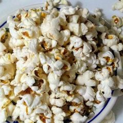 Salted Popcorn home made A picture of Salted Popcorn home made.