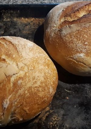 Una foto de Pan Francés al 60%de hidratacion