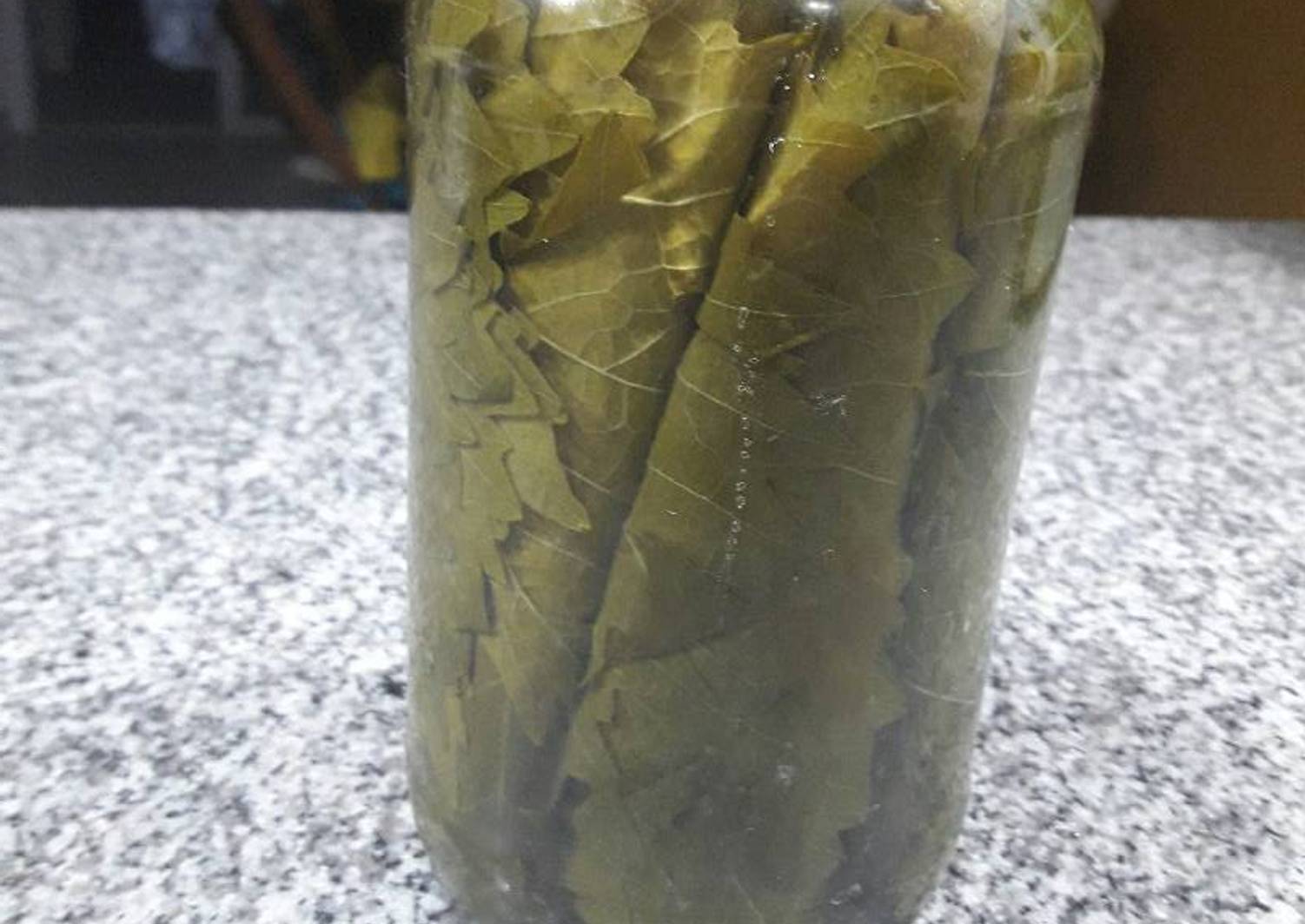 Conserva de hojas de Parra Receta de lala Cookpad