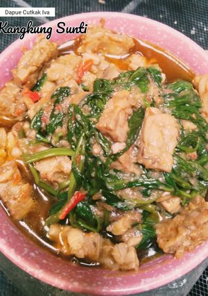 Foto resep Tumis Kangkung Sunti