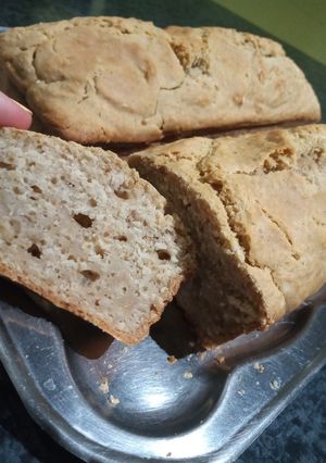 Una foto de Budín de pera y avena. Sin azúcar