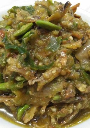 Foto resep Sambel Teri pete cabe ijo