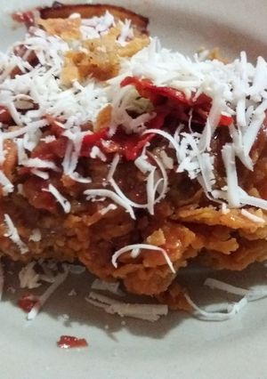 Foto resep Ayam geprek keju
