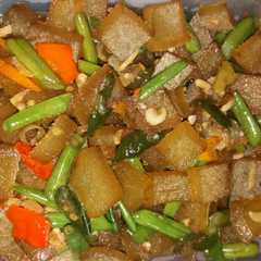 Oseng Kikil buncis cabe ijo রেসিপির প্রধান ছবি
