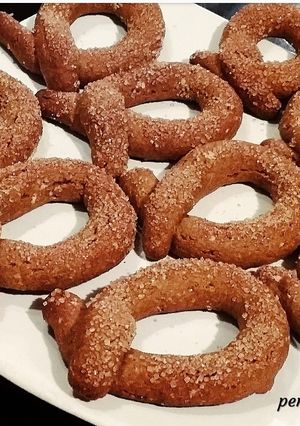 Φωτογραφία της συνταγής Κουλουράκια ολικής με πετιμέζι