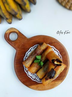 Foto resep Lumpia Pisang Goreng