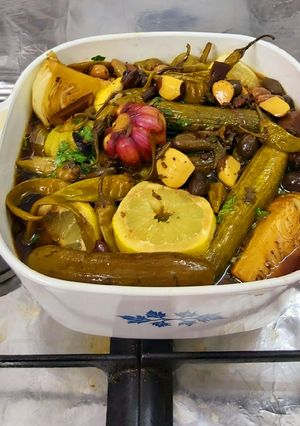 صورة لوصفة الطرشي السريع اوالمخلل لشهر رمضان المبارك