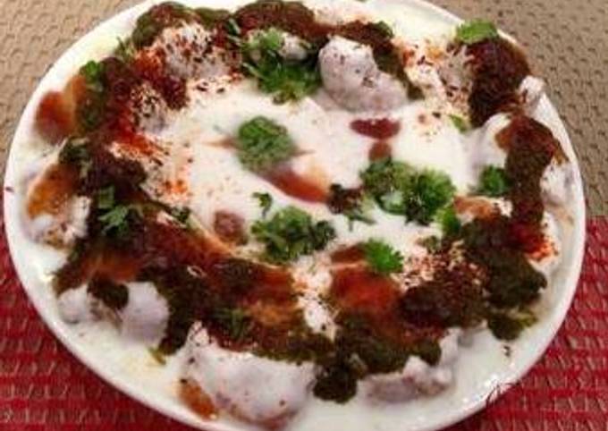 Fibrous Dahi vadas