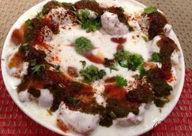 Fibrous Dahi vadas