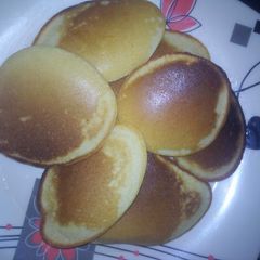 A picture of Mini pancakes.