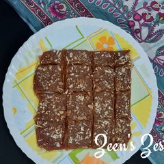 A picture of Fresh Figs or Anjeer Burfi.