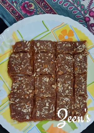 A picture of Fresh Figs or Anjeer Burfi.