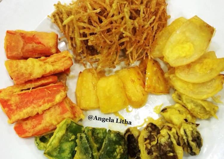 Resep Jamur goreng crispy #vegetarian, Bisa Manjain Lidah