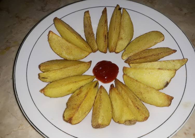 makanan Potato Wedges Teflon yang Sempurna