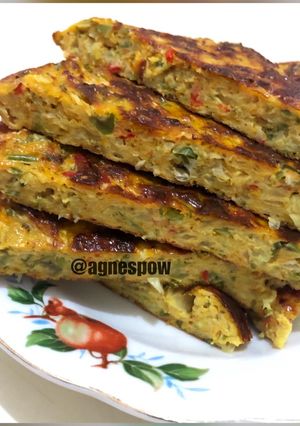 Foto resep Telor Dadar ala Padang Tanpa Kelapa parut