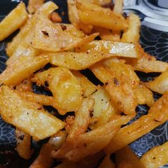 A picture of Mini fries pakora.