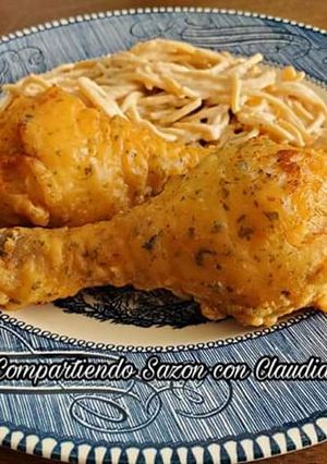Una foto de Pollo capeado🌹