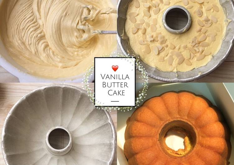 Vanilla Almond Buttercake no BP (remake)