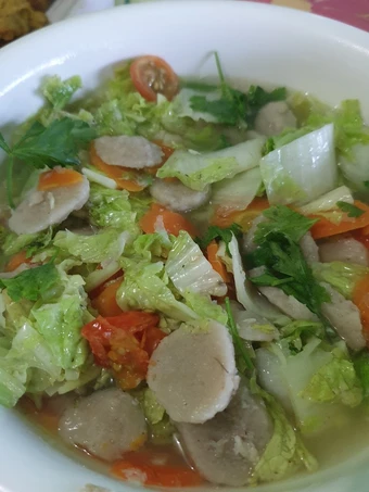 Langkah Gampang Menyiapkan Resep Sop warna warni yang Enak Banget Anti Ribet, Lezat Sekali