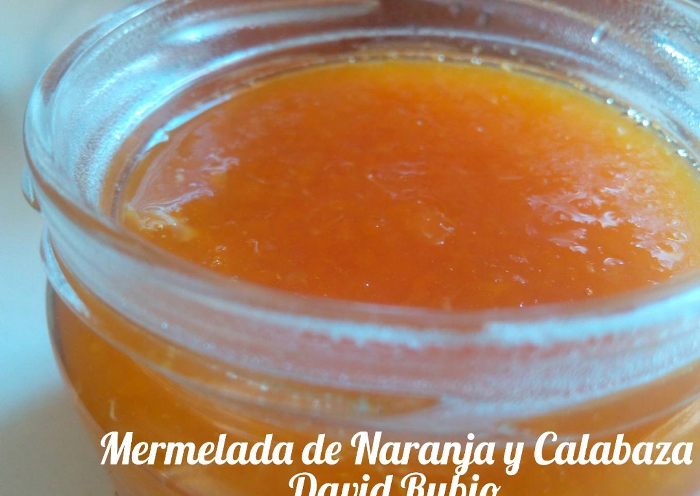 Mermelada de naranja y calabaza